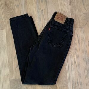 Levi's Vintage Black Denim Jeans